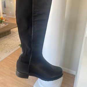 NEW Stuart Weitzman 5050 Over the Knee Black Nappa - Size 10.5 - originally $795